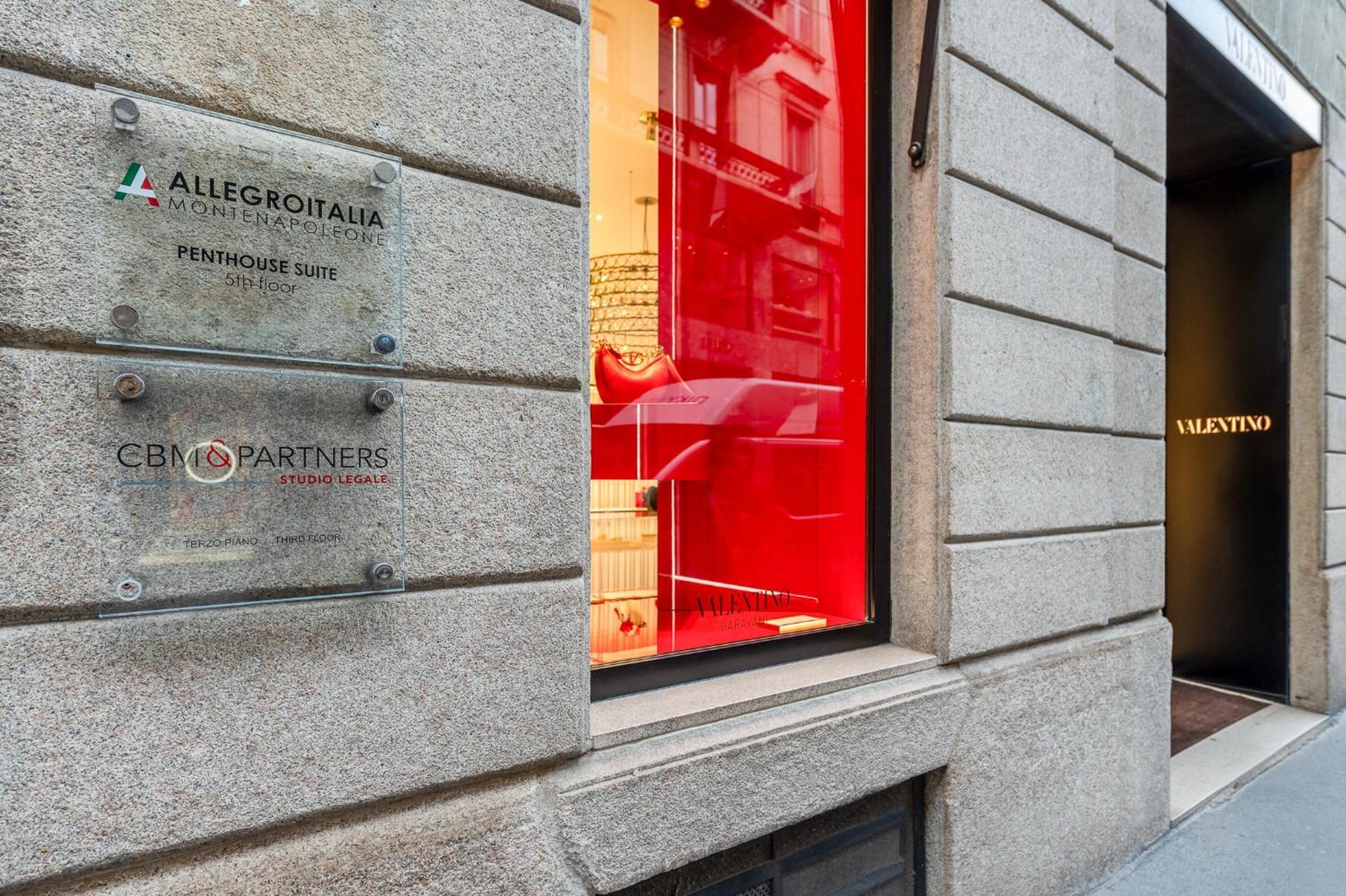 Allegroitalia Penthouse Montenapoleone Milano Exteriör bild